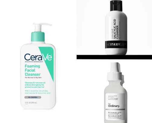Skincare for Breakouts & Acne-Prone Skin cover photo collage