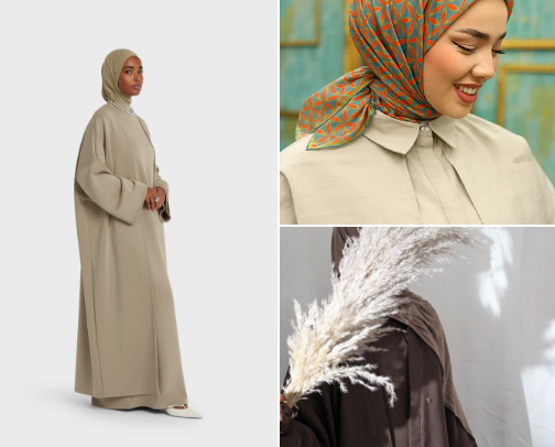 Modest hijabi outfit must haves! cover photo collage