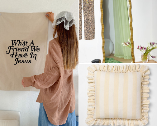 Dorm decor/essentials cover photo collage
