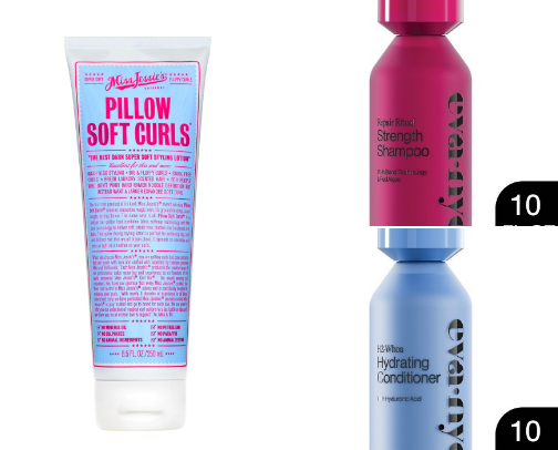 Curly Hair Care 🤩 cover photo collage