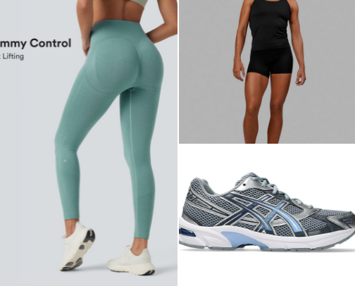 My favorite workout gear cover photo collage