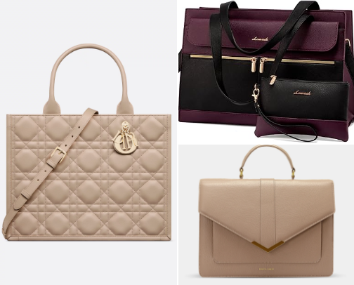 Stylish & Elegant Laptop Bags for Women 💼✨ cover photo collage