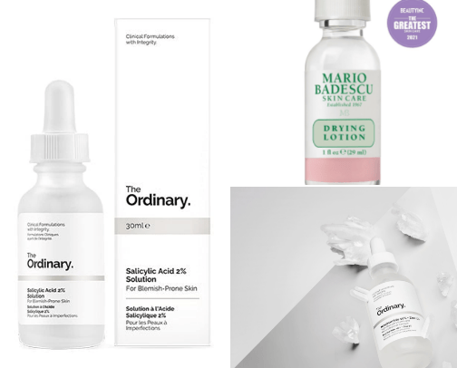 Skincare cover photo collage