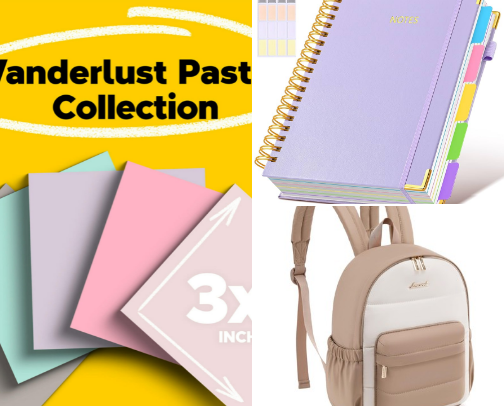 BACK TO SCHOOL cover photo collage