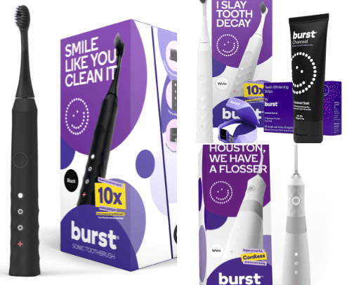 Burst cover photo collage