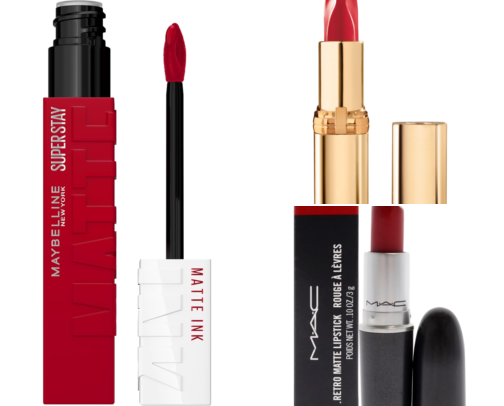 Best Red Lipsticks I'm Obsessed With cover photo collage