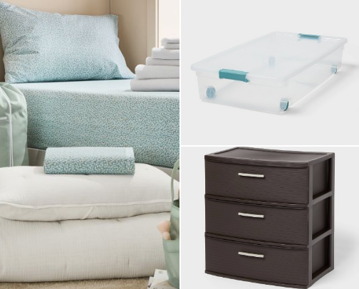Everything you need for a great dorm room cover photo collage