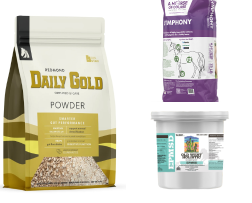 Horse products for happy and healthy horses! cover photo collage
