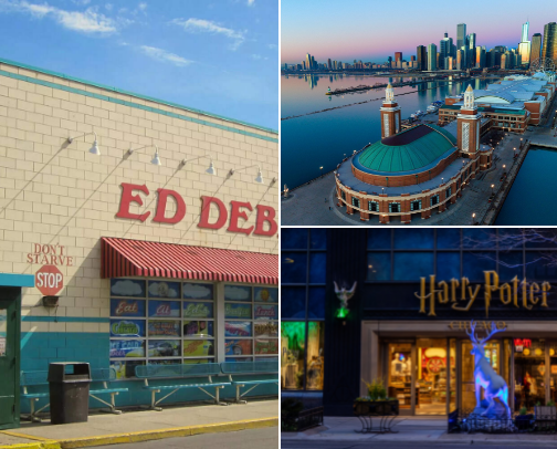 Chicago cover photo collage