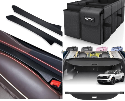 No more car chaos—these finds keep your ride neat and tidy. cover photo collage