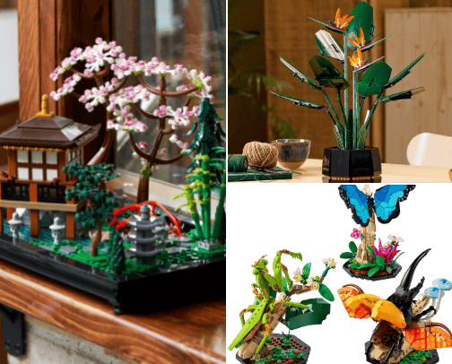 legos wishlist 🤍 cover photo collage