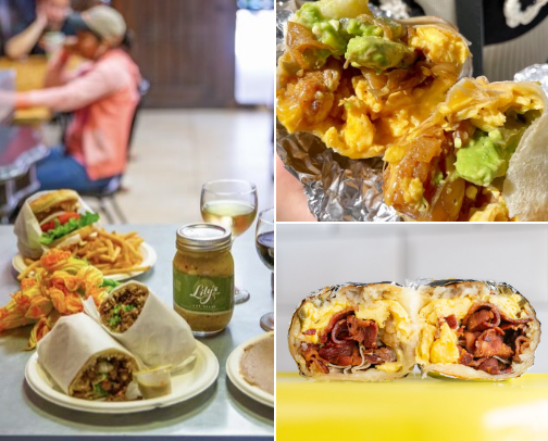 Ignore What You’ve Read…These Are the REAL Best Breakfast Burritos in LA cover photo collage