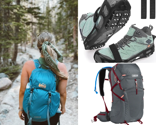 🏔️ Hiking Essentials 🌲 cover photo collage