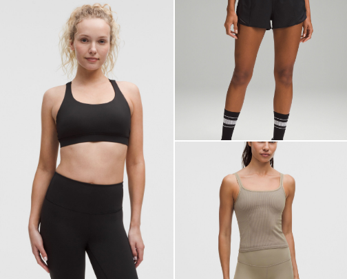 Active clothes! cover photo collage