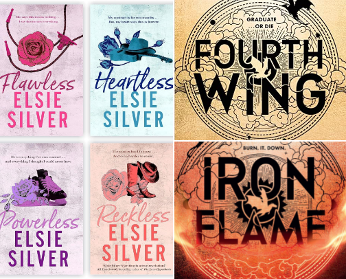 book series i have read (finished & ongoing) cover photo collage