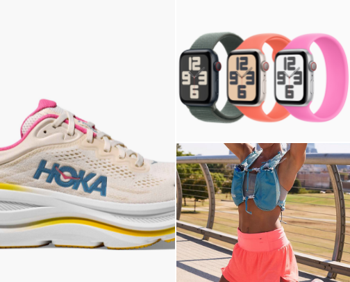Running Gear That Goes the Distance cover photo collage