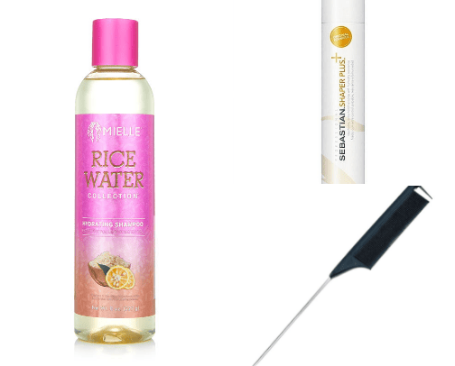 Hair and wigs cover photo collage