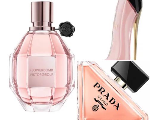 Parfumes cover photo collage