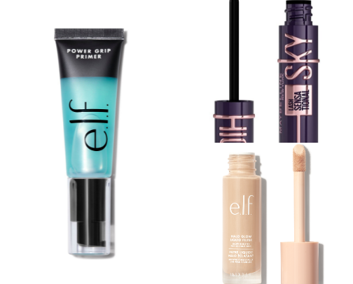 makeup essentials for baddies on a budget 🌺 cover photo collage