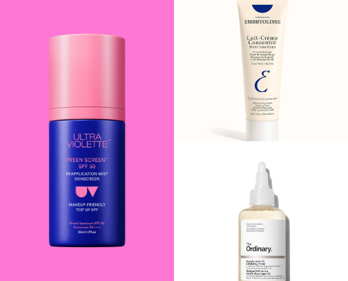 everything you need for clear skin and shiny✨ cover photo collage