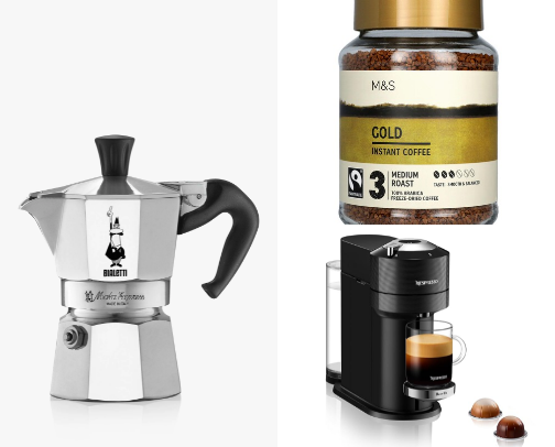 the perfect at-home iced coffee kit cover photo collage
