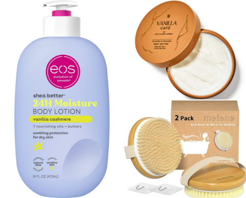 Body care products that will make your skin glow✨ cover photo collage