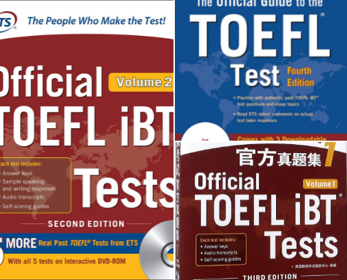 Read Free - Official TOEFL iBT Tests Volume II W/DVD study companions and boosters cover photo collage