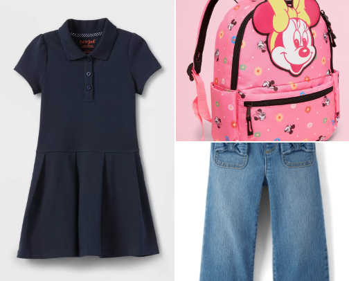 toddler girl - back 2 school fits! cover photo collage