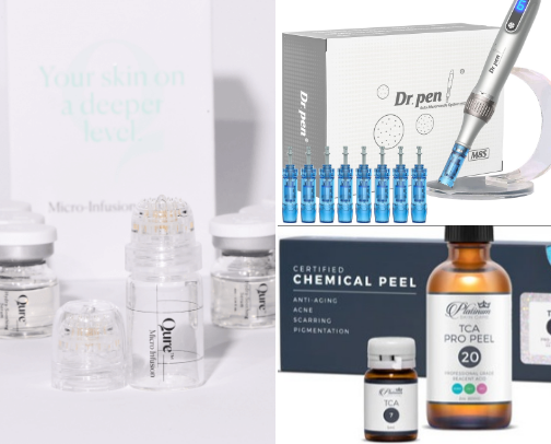 at home skin treatments cover photo collage