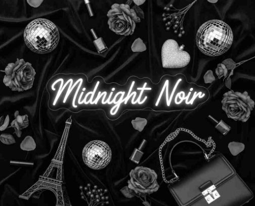 Midnight Noir cover photo collage