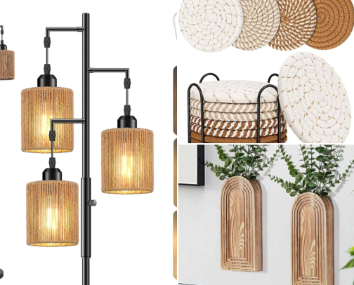 Boho Living Room Ideas for a Cozy, Relaxed Home cover photo collage