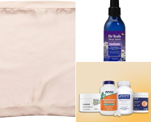 SLEEPING ESSENTIALS cover photo collage