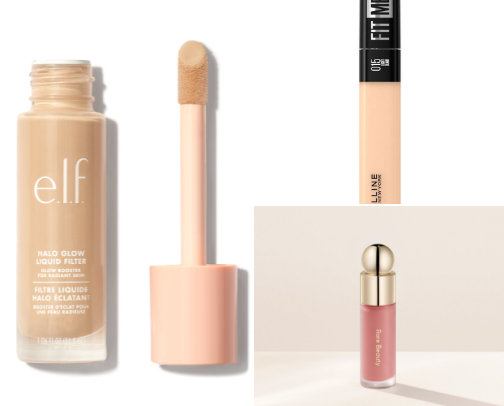 Makeup to survive school air🎓 cover photo collage