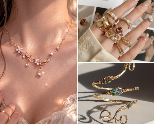 Jewelry That Elevates Your Outfit 💎✨ Trendy Pieces You’ll Be Obsessed With cover photo collage