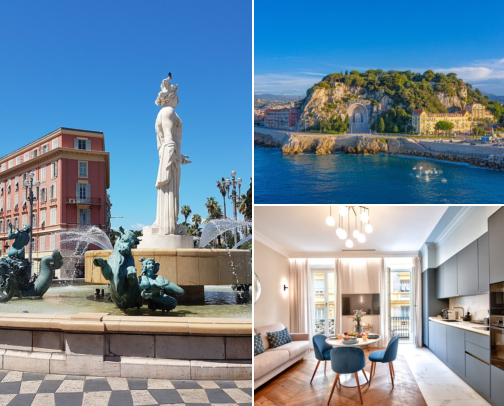 Hotel stays for an easygoing getaway, Nice, France: Views, Villas, Parks, Museums and Places to Stay cover photo collage