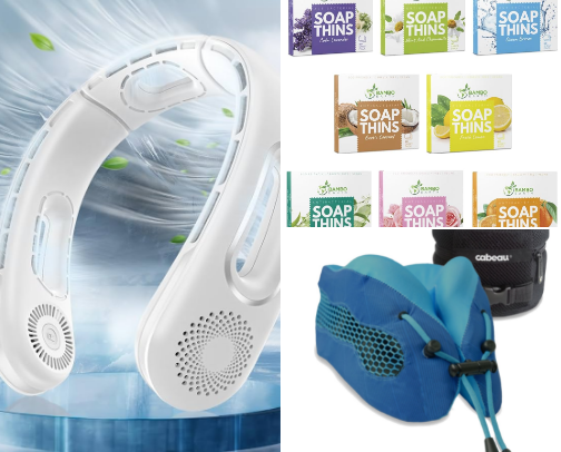 My Favorite Essential Travel Products cover photo collage