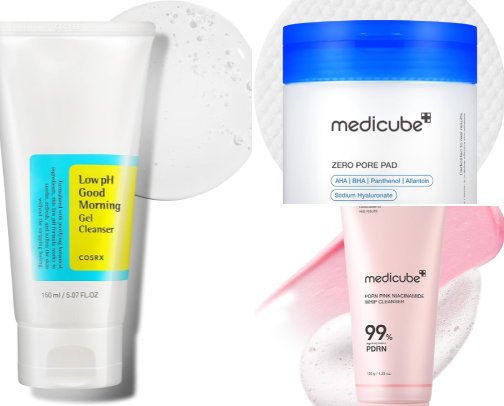 Skin care cover photo collage