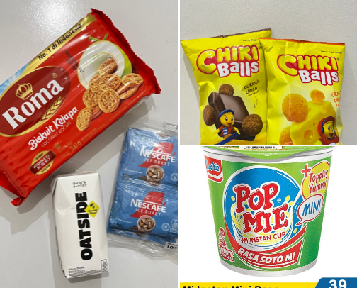 Indonesia snack/food🥘 cover photo collage