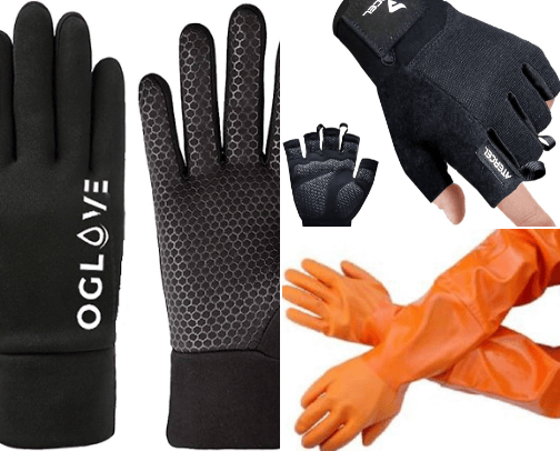 Sports gloves ✨ cover photo collage