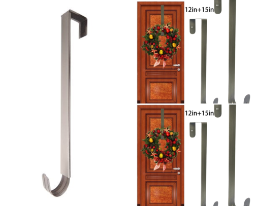 Wreath Hangers That Saved My Front Door From Nail Holes I Can't Undo cover photo collage