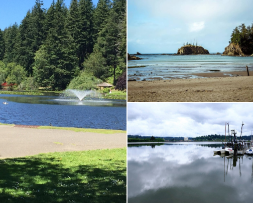 THINGS TO DO: Coos Bay/North Bend, Oregon cover photo collage