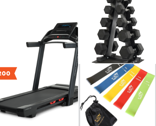 My At-Home Workout Setup as a SAHM cover photo collage