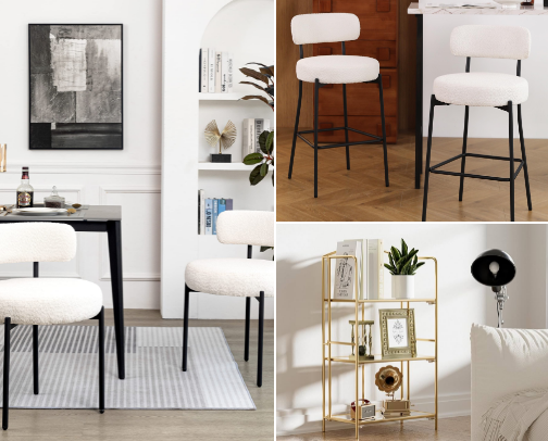 Amazon Furniture Finds cover photo collage