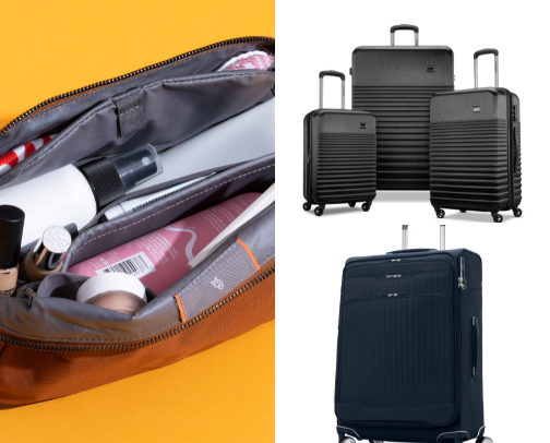 Travel Essential Packs cover photo collage
