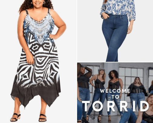 Plus Size Fashion cover photo collage