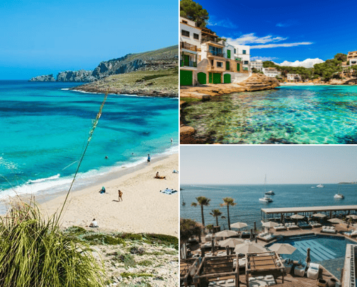 Mallorca, Spain cover photo collage