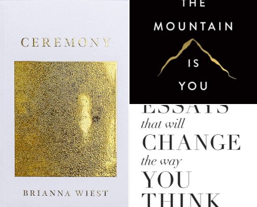 Wellness books cover photo collage