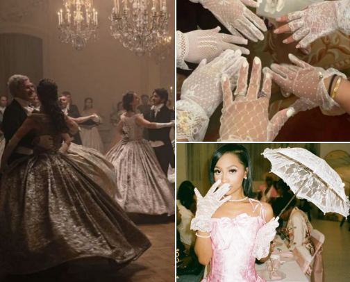 Court of Stars: What I'd Wear To a Love & Deepspace Ball cover photo collage