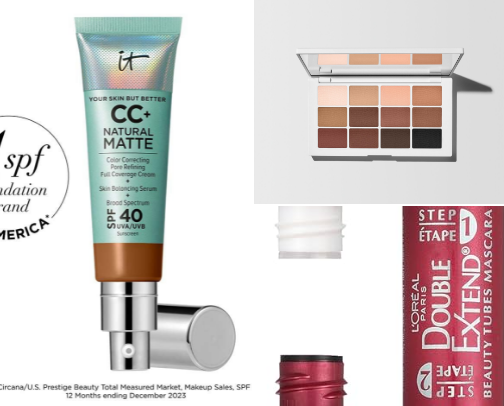 My fave beauty products cover photo collage