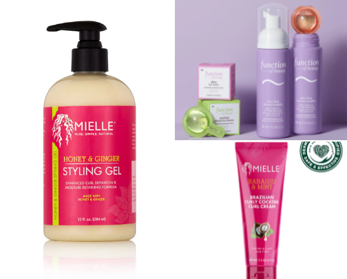 Hair care cover photo collage
